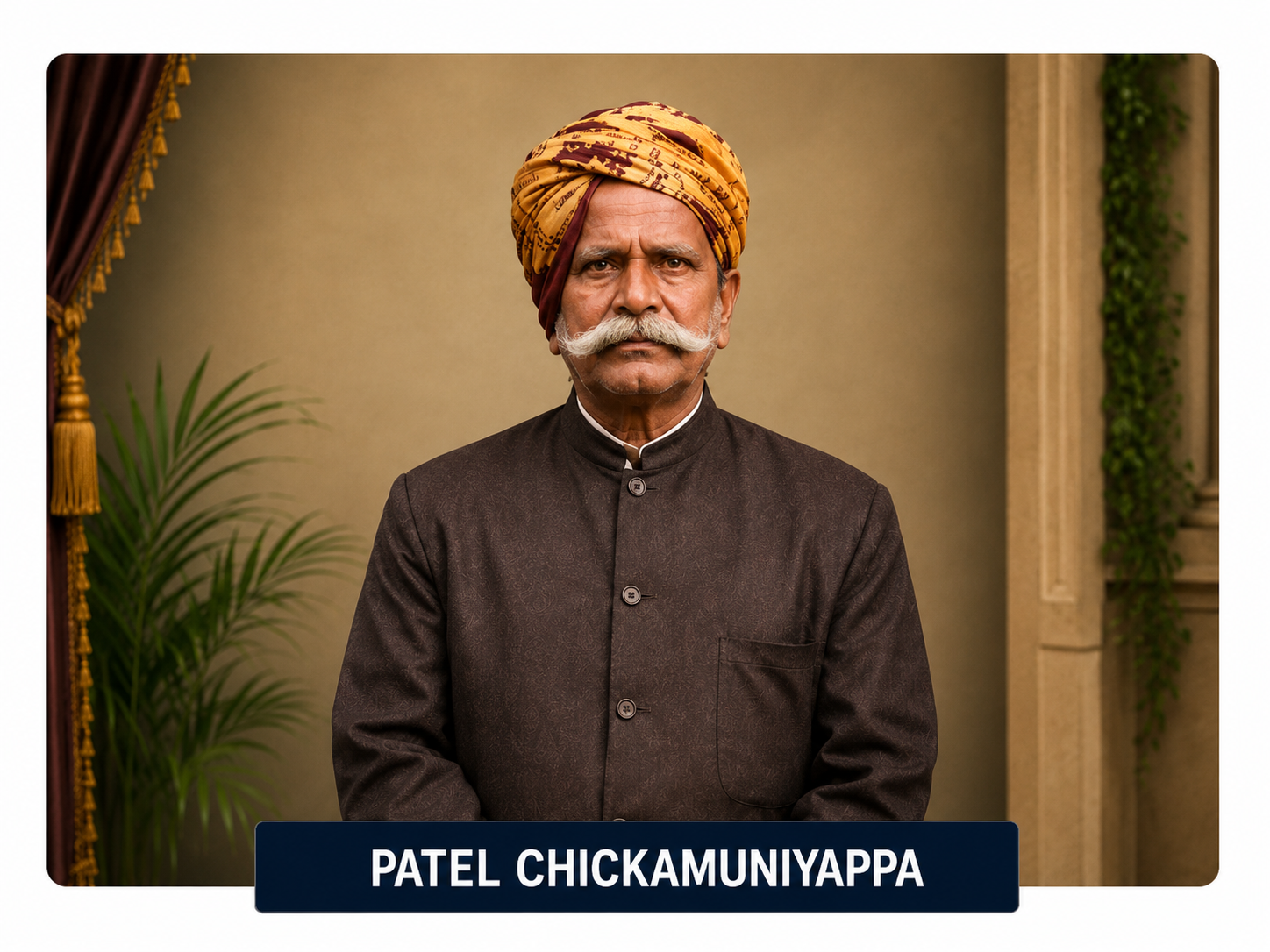 Patel ChickaMuniyappa, First Generation